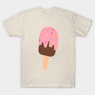 Strawberry and Chocolate Ice Cream with Sprinkles T-Shirt